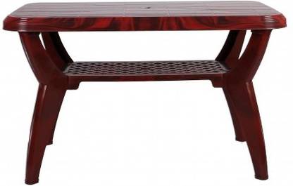 AAMROSE Plastic 4 Seater Dining Table