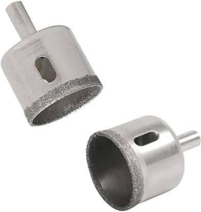 metrotools 2Pcs 38mm(1-1/2") Diamond Drill bits, Hollow Drill bits Hole Saw Diamond bits, Suitable for Opening Holes in Glass, Ceramics