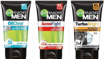 GARNIER AFXL+DAXL+OCXL PACK-1 Face Wash