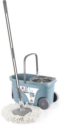 cello kleeno max clean deluxe big wheel bucket mop Mop Set
