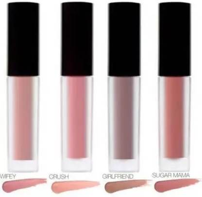 Pohok Sensational Liquid Matte Nude Mini Lipsticks (NUDE,16ml)