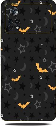 Mclaxa Halloween Theme Mobile Back Skin Guard, Halloween Theme, XIAOMI POCO X4 PRO 5G Mobile Skin