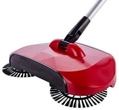 Exxelo All in one Sweep Drag 360* Multi Functional Broom Machine for Home & Office Floor Wiper