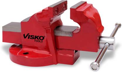 VISKO 762 Bench Vice 130mm (No.5) , Steel Fixed Base Vise Multi Vise Tool