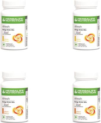 HERBALIFE Afresh-Energy Drink Mix... (Pack Of 4) Nutrition Bars