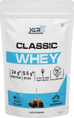 XLR8 Classic Whey , 24 g Protein, 5.5 BCAA, No Maltodextrin Whey Protein