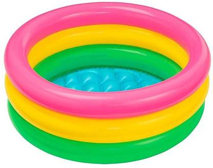 Nexteesh Inflatable Baby Swimming Pool Children Ocean Pool Portable Bathswim tub 2ft