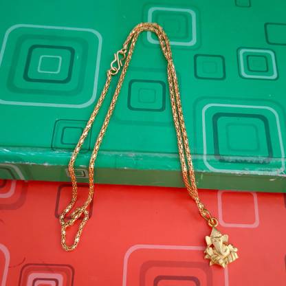 Gold-plated Plated Brass Chain