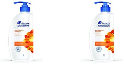 head&shoulders ANTI HAIR FALL ANTI DANDRUFF SHAMPOO 650 ML X 2