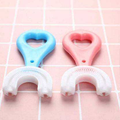 NILORO PREMIUM KIDS U SHAPE TOOTH BRUSH FOR WASHING TEETH OF KIDS, TODDLERS Medium Toothbrush