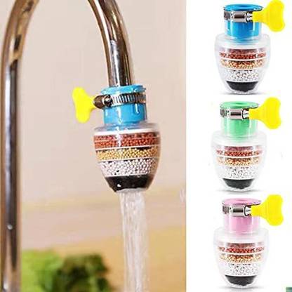 Siyaram Store Hard Water to Soft Water Converter for Drinking Tap Mount Water Filter Tap Mount Water Filter