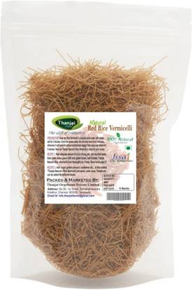 THANJAI NATURAL Red Rice  200g, Seviyan/Semiya/No Maida, No Preservatives/ Vermicelli 200 g
