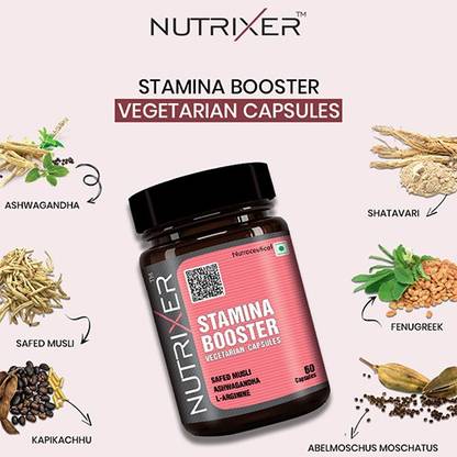 nutrixer STAMINA BOOSTER 60 CAPS.