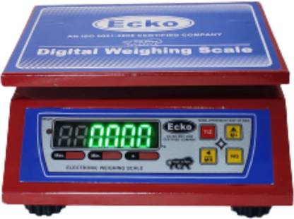 Ecko Digital Weighing Scale for Home, Shop and Kitchen, 20 Kg Capacity Weighing Scale