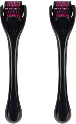 Torexo Cosmetics DRS Micro Needles 0.5 mm Derma Roller 540 Titanium Needle System (Pack Of 2)