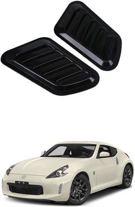 PROEDITION Scoops Hood Vents Air Intake Decor Cover Universal for Cars 92 Matte, Glossy Nissan 370z Front Garnish