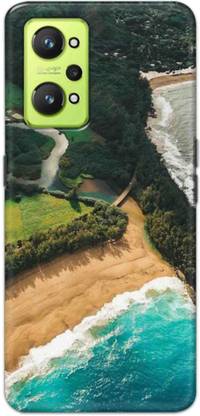 NDCOM Back Cover for Realme GT Neo 2 Travel Beach Printed