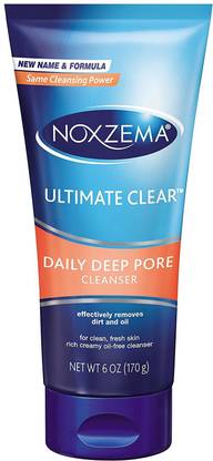 Noxzema Ultimate Clear Daily Deep Pore Cleanser Face Wash