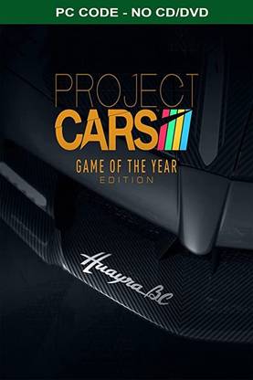 Project Cars Game of the Year Edition Steam PC Code (No CD/DVD) Special Edition