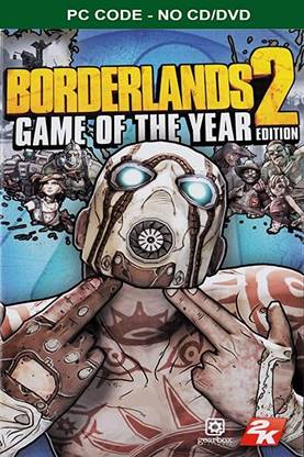 Borderlands 2 Game of the Year Steam PC Code (No CD/DVD) Special Edition