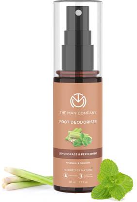 THE MAN COMPANY Foot Deodorizer | Anti fungal | Anti Bacterial | Keeps Feet Odourfree Body Spray  -  For Men