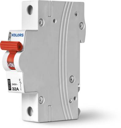 KOLORS Kwiktrip 32A, Single Pole, Mcb Isolator Switch 101109 MCB