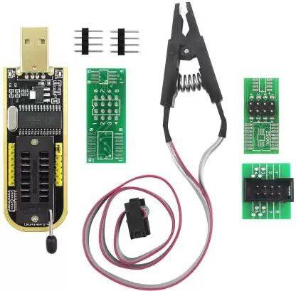 Xsentuals CH341A SOP8 SOIC8 Test Clip for EEPROM Flash Bios USB Programmer Electronic Components Electronic Hobby Kit