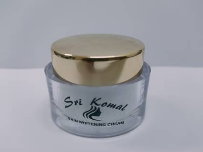 SRI KOMAL Skin Whitening Cream - (W) - for Fairness, Black Spots 30 Gm