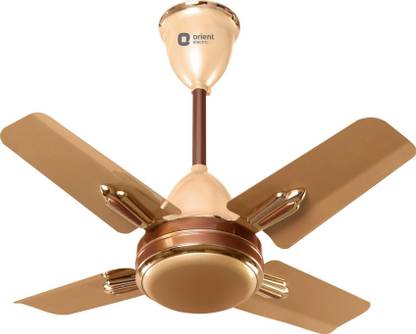 Orient Electric Quasar Ornamental Chocolate 600 mm with 2 Year Warranty Silent Operation 600 mm Ceiling Fan