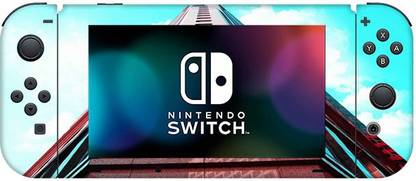 GADGETSWRAP 2505SHFL-2345 red skyscraper for Nintendo Switch  Gaming Accessory Kit