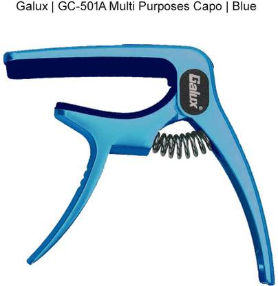 Galux GC-501A-Blue Spring Guitar Capo