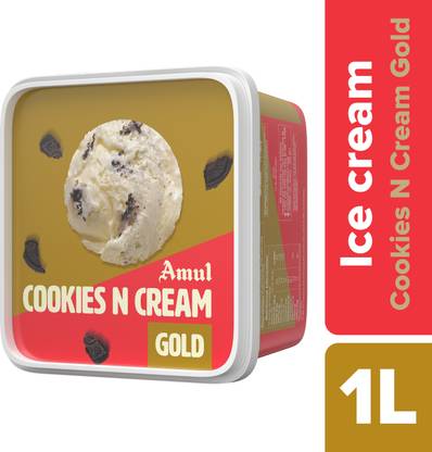 Amul Chocolate Ice Cream Cookie and Cream