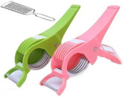 NETRIDER TECHNOLOGIES Vegetable Cutter for chilly, lady fingers and beans Kitchen Tool Set