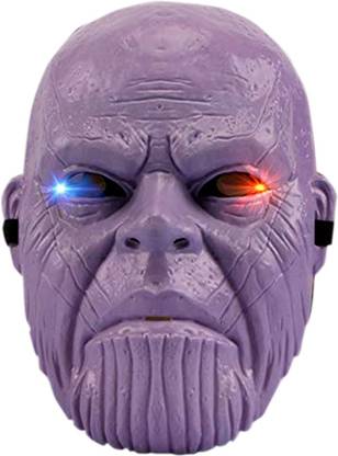 HALO NATION THAN0S Mask with Led Light - Realistic Design Superhero Mask for Kids Party Mask
