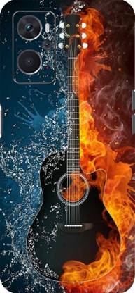 BUGGU Music Lover Mobile Back Skin Guard, Music Lover, Oppo 10K Mobile Skin