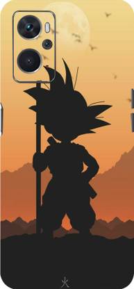 BUGGU Goku Sunset Mobile Back Skin Guard, Goku Sunset, Oppo 10K Mobile Skin