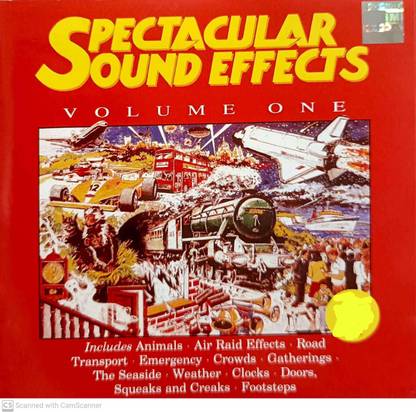 SPECTACULAR SOUND EFFECTS Audio CD Standard Edition
