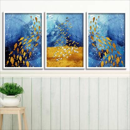 saf Premium Modern Art Digital Reprint 19.5 inch x 40.5 inch Painting