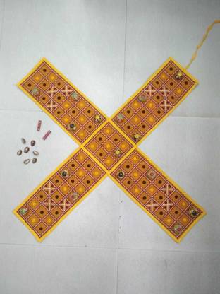 Chausar / Pachisi / Chaupar / Ancient Indian Indoor Game / Indian Ludo / Strategy Game (NA)