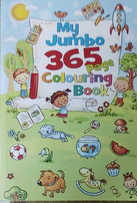 My Jumbo 365 Page Colouring Book
English, Paperback, B Jain Publishers