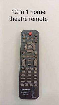 Akshita 12 IN 1 HT Compatible For Home Theater Remote Control TRUE ONE 12 IN 1 Remote Controller