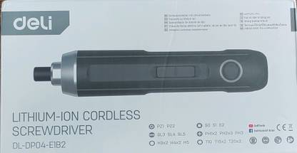 VTH Mini Cordless Screwdriver Set DP04-E1B2 Deli Mini Cordless Screwdriver Set DP04-E1B2 Drywall Screw Gun