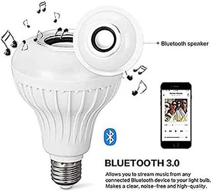 kawna SV-3 Smart LED Music Light Bulb with Bluetooth Smart Bulb Smart Bulb