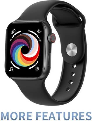 Jocoto H10(i7pro) PLUS FITNEES TRACKER STEP COUNT CALLING SMART WATCH BLACK(PACK OF1) Smartwatch