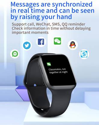 IMMUTABLE i7 Pro Series 4 SmartWatch for Android & iOS (Black) U25 Smartwatch