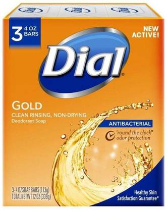 Dial Antibacterial Deodorant Gold Bar Soap