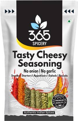 365 Spicery Jain Exotic Seasoning Tasty Cheesy Seasoning 100 gram