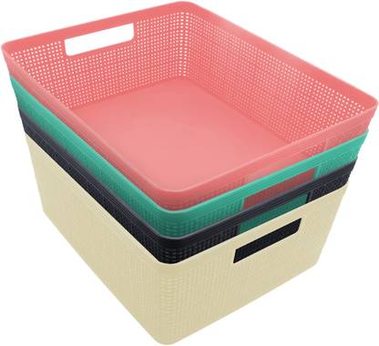 Jaycee Plastic Storage Basket