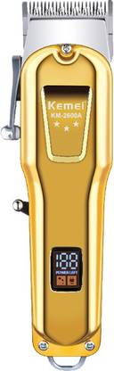 Kemei KM-2600A Trimmer 8640 min  Runtime 4 Length Settings