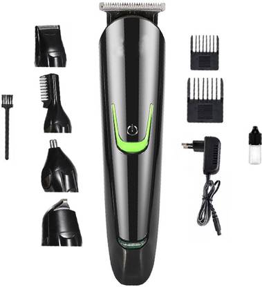 SXYU Kemei Cordless Electric Rechargeable Trimmer With Adjustable Limit Combo Fully Waterproof Trimmer 90 min  Runtime 3 Length Settings